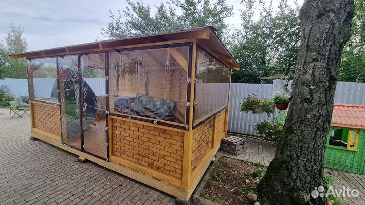 Мягкие окна на веранду