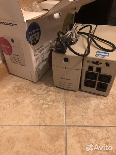 Источник беспереб.пит. ippon back power pro500