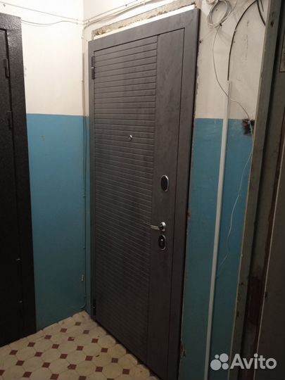 Дверь входная лайт бетон темный/бетон светлый