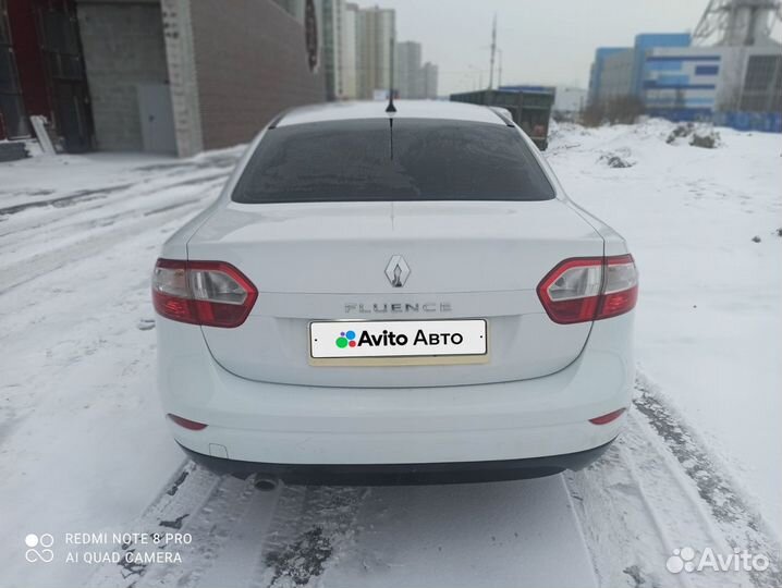 Renault Fluence 1.6 МТ, 2012, 160 000 км