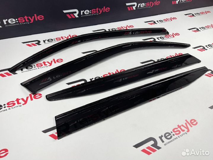 Ветровики Toyota Land Cruiser 300 Качество B1026