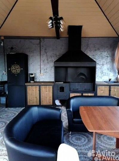 Мангальная зона для беседки Комфорт-3