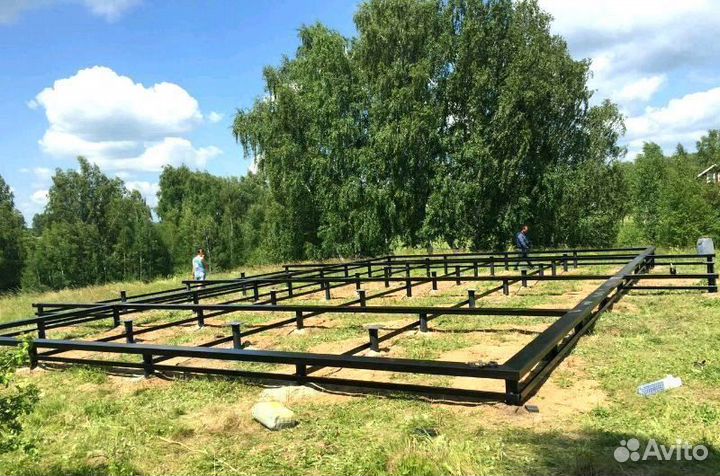 Винтовые сваи под ключ. Свайно винтовой фундамент