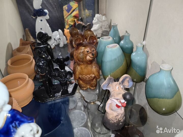 Статуэтки фарфоровые, глиняные ручной работы