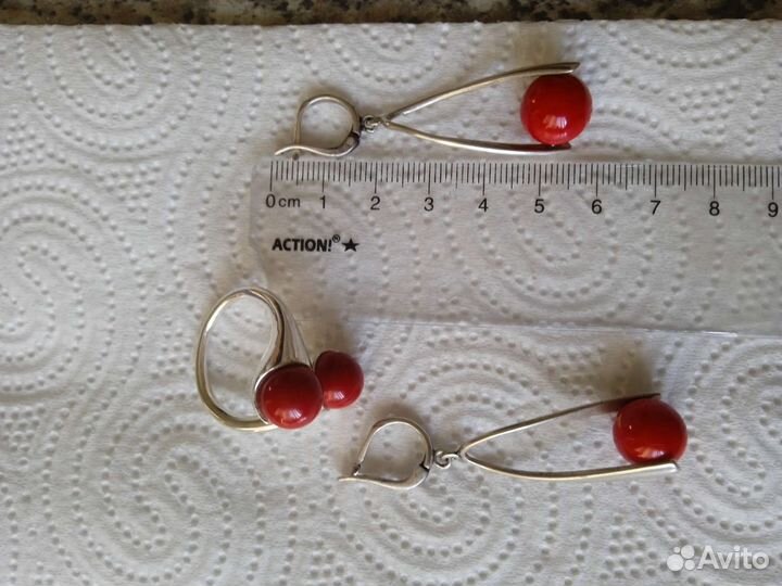 Серебряные серьги