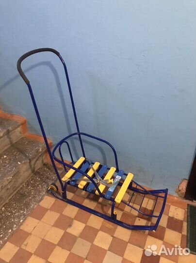 Санки с колесами