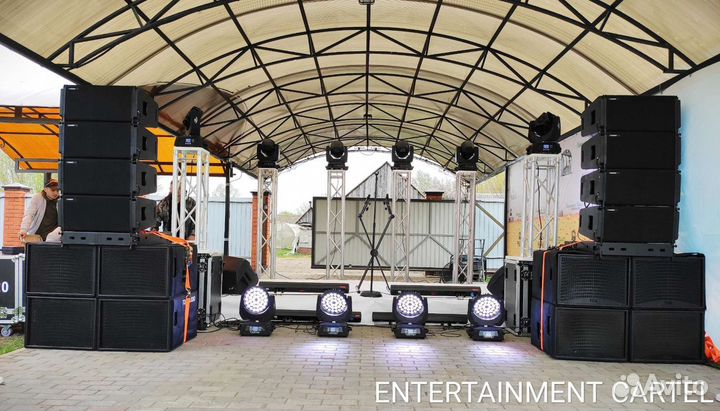 Аренда звукового и светового оборудования