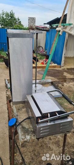 Аппарат для шаурмы бу газовый и тостер