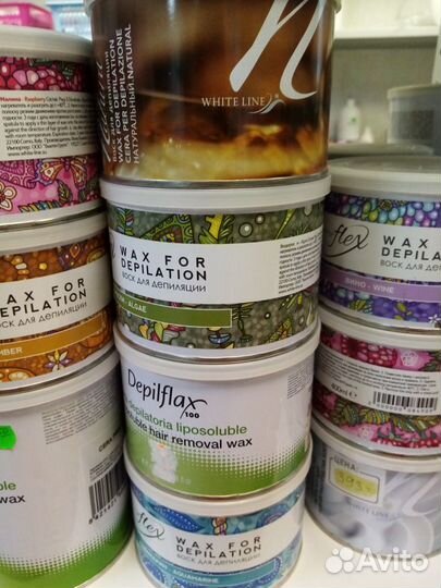 Воски для депиляции, парафинотерапии