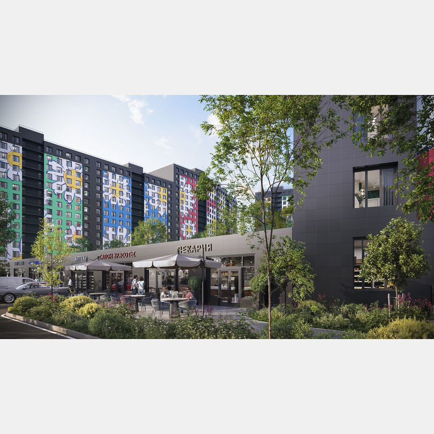 1-к. квартира, 39,1 м², 1/18 эт.