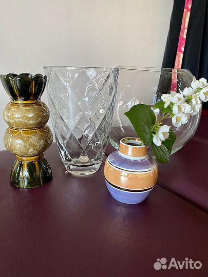 Вазы разные в идеальном состоянии