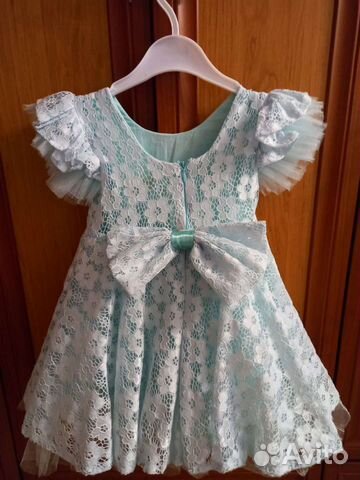 Платье нарядное для девочки 3 лет, 98-104 см