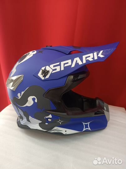 Кроссовый шлем новый