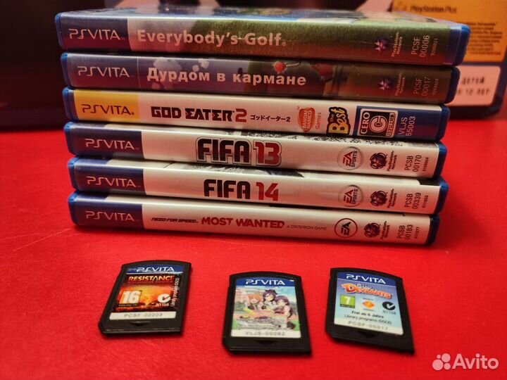 Картриджи для PS Vita