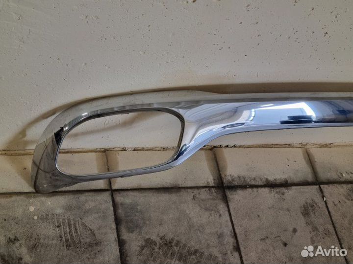 Накладка бампера задняя Mercedes-Benz Gle-Class