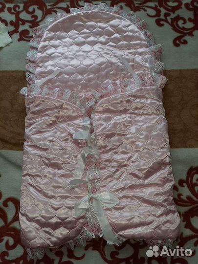 Конверт на выписку для девочки весна