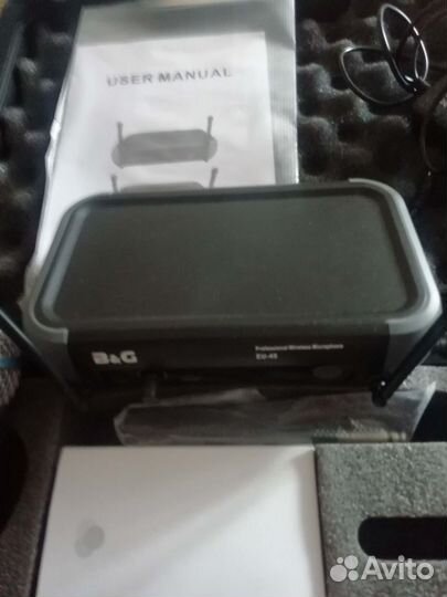 Радиосистема с ручным микрофоном B&G EU-45B