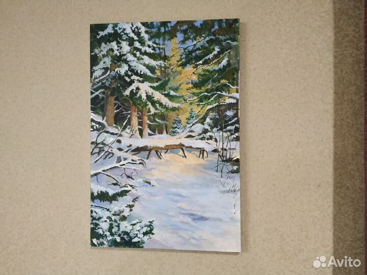 Картина маслом на холсте от автора