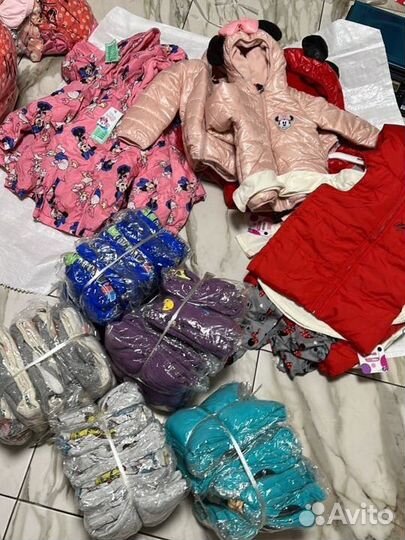 Детская одежда оптом два мешка