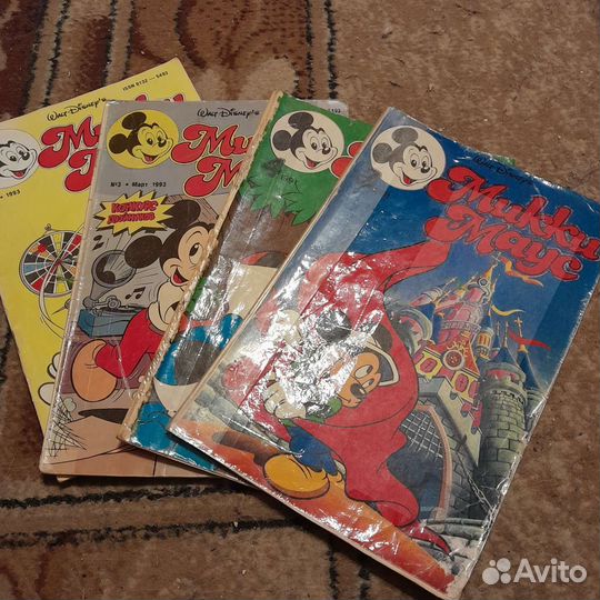 Комиксы Микки маус