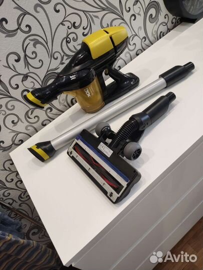 Вертикальный беспроводной пылесос tefal