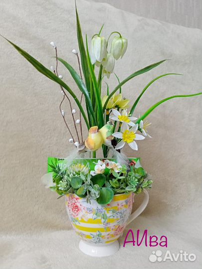 Букет цветов из мыла ручной работы