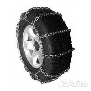 Цепь 6.50-15 8/6 лесенка комплект на 2 шины