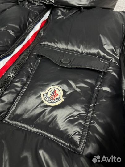 Пуховик Moncler глянцевый