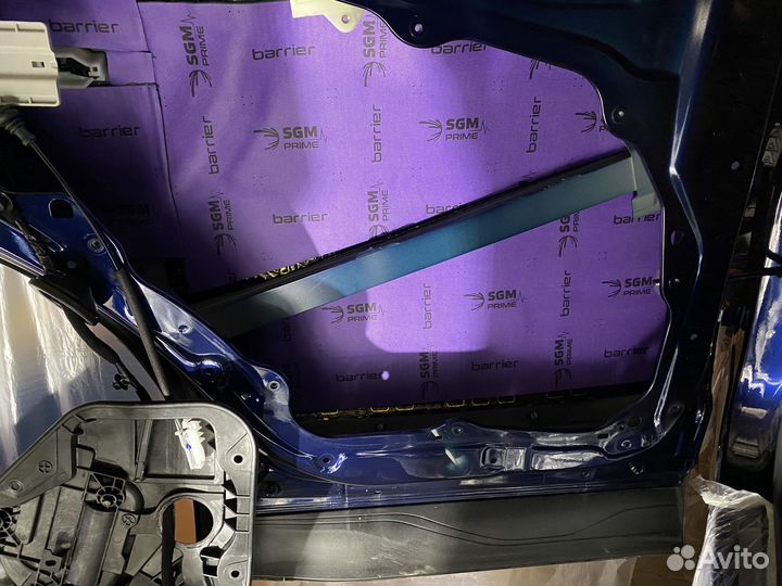 Шумоизоляция дверей автомобиля