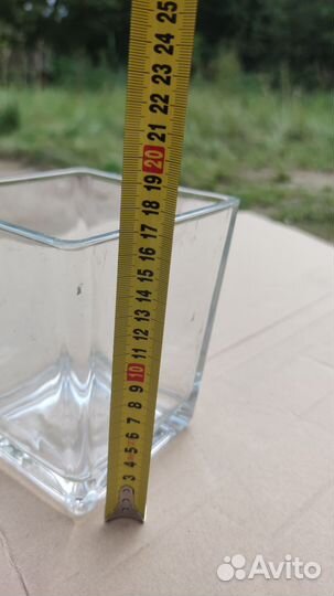 Ваза, ваза квадратная, ваза для цветов, ваза икея