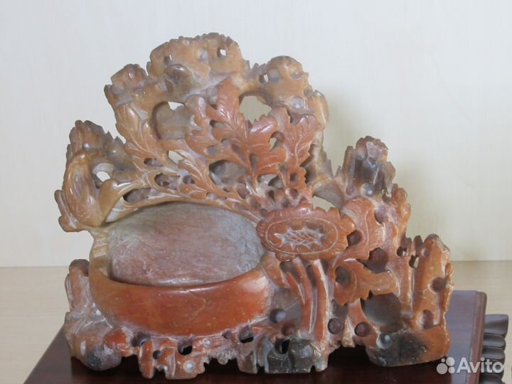 Композиция резная из камня. Китай 19 в