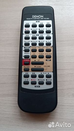 Пульт Denon PMA-655R
