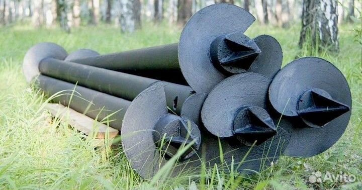 Винтовые сваи под ключ Фундамент на винтовых сваях