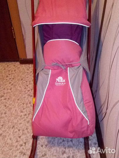 Коляска санки