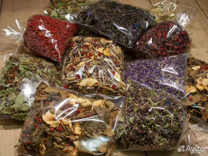 Травяные чаи и ягоды из Ярославской области