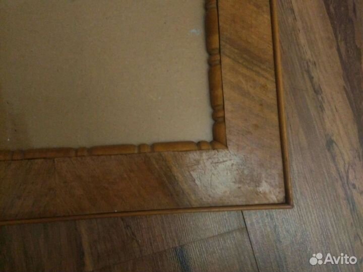 Рамка для фото, вышивки, картины. Дерево, старая