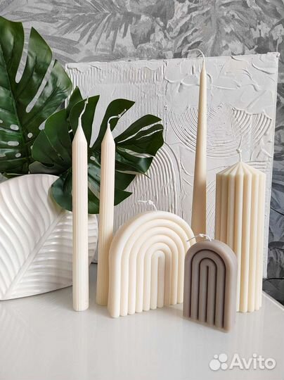 Свечи восковые ручной работы