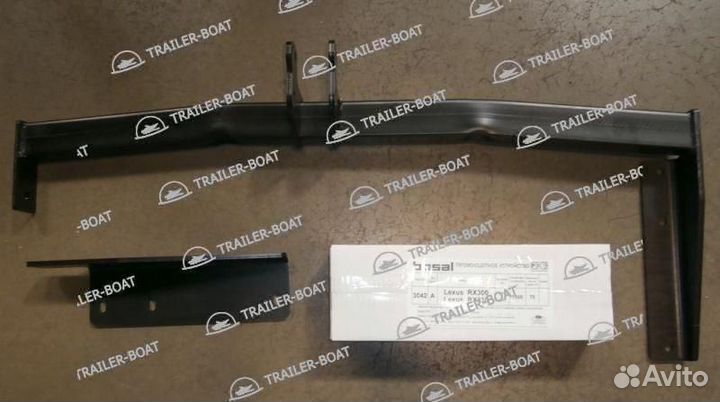 Фаркоп Toyota Highlander 2000-2007, рама и крюк шар 50 мм, 2811