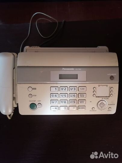 Телефон факс panasonic