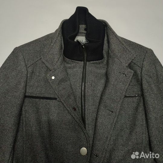 Полупальто мужское демисезонное