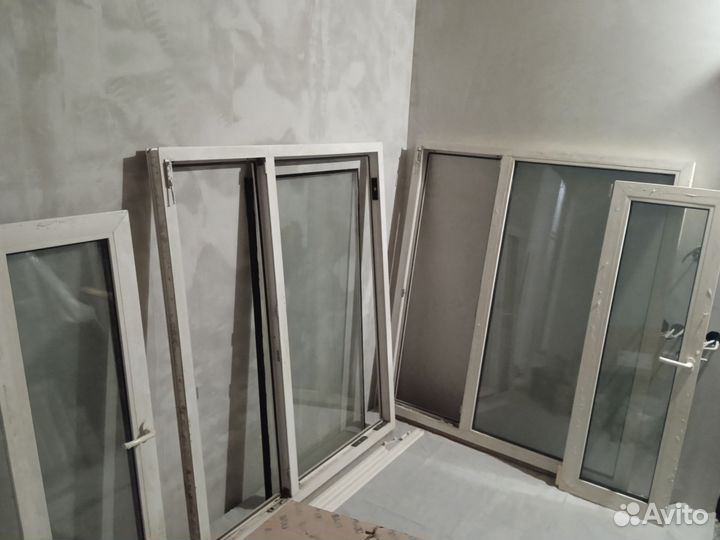 Окна пластиковые бу