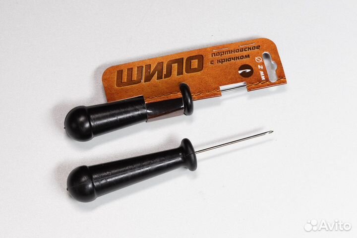 Канцелярское шило / сапожное шило с крючком d2мм
