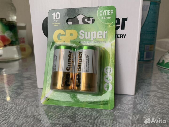 Батарейки GP Super Alkaline LR14