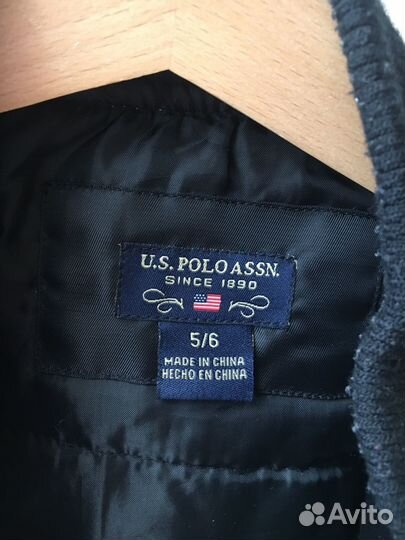 Куртка на мальчика 5-6 лет us polo assn