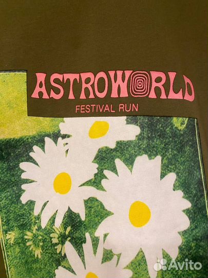 Футболка Travis Scott Cactus Jack Astroworld Tour