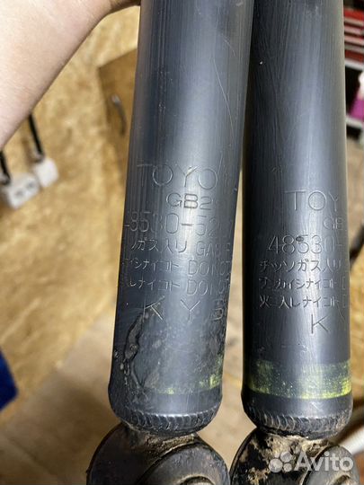 Амортизаторы toyota vitz, platz, echo, yaris