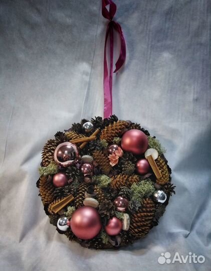 Новогодний декор ручной работы