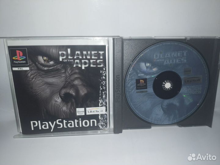 Planet of the Apes для PS1 (PAL) дефекты