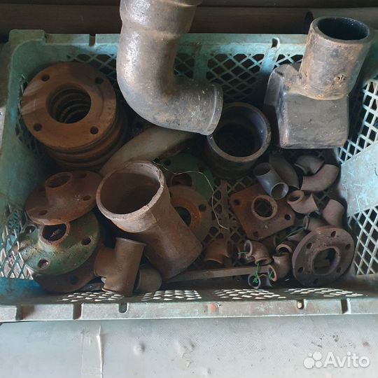 Сантехника, фитинги, фасонина черная и цветная