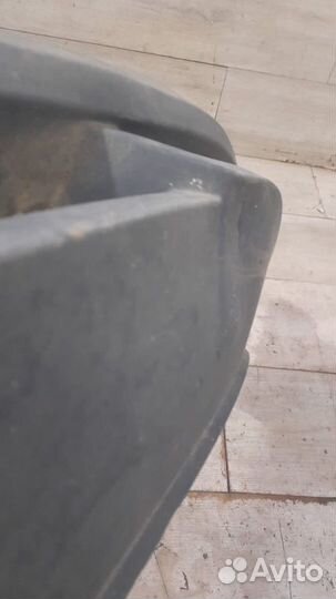 Губа заднего бампера под парктроники задняя Skoda